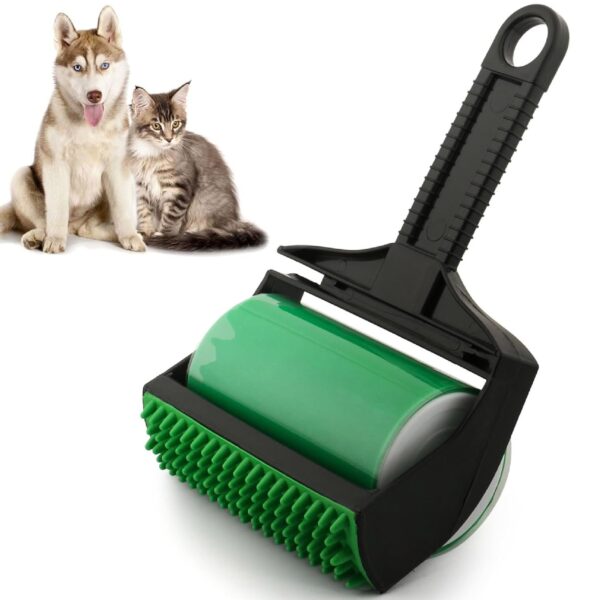 Cepillo rodillo Quita Pelusa Verde