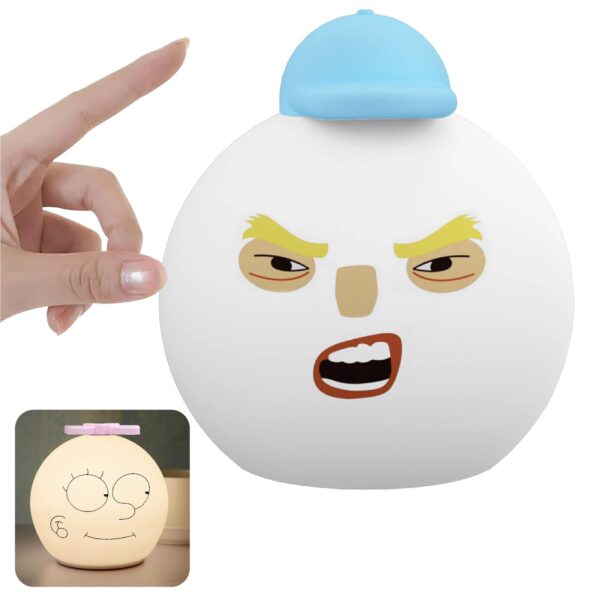 Lampara De Silicona Touch Emoji