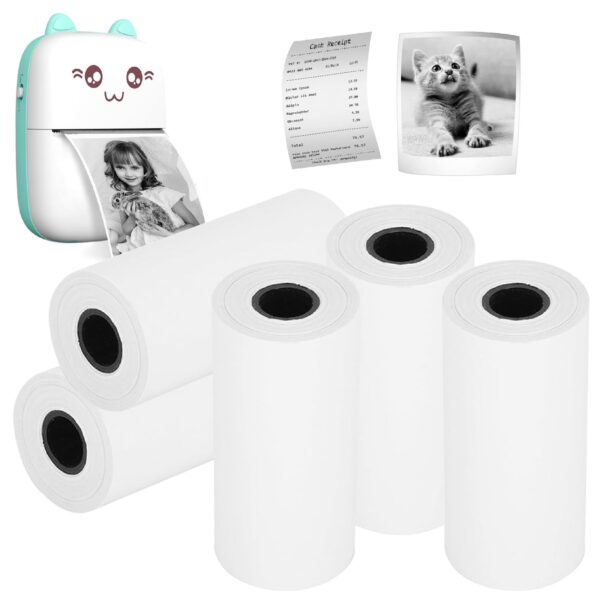 Rollo Papel Mini Impresora x5