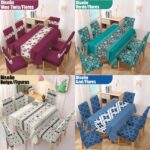 Set Mantel De Comedor + 6 Fundas para Sillas - Imagen 3