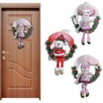 Corona Navideña con Luz