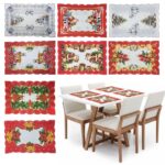 Individual Navideño de Mesa x12