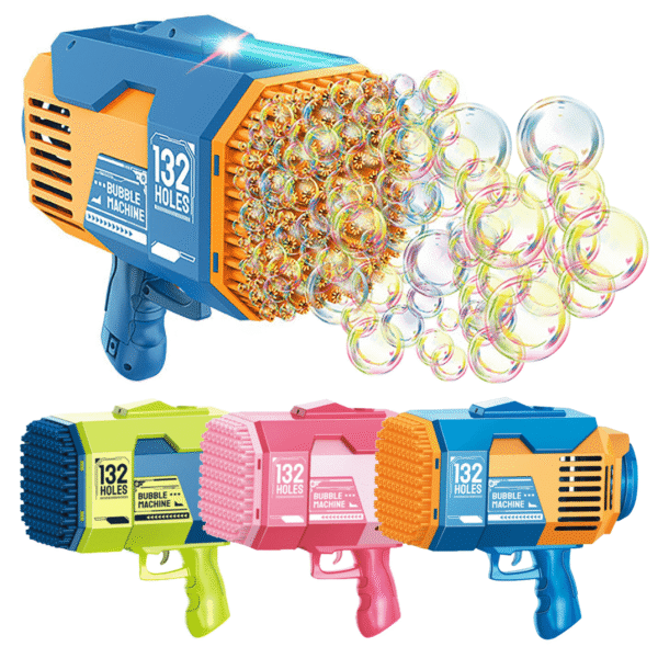 Pistola De Burbujas 132 Hoyos