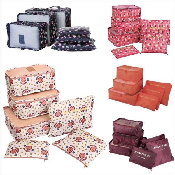 Organizador de Equipaje x6 para Maleta