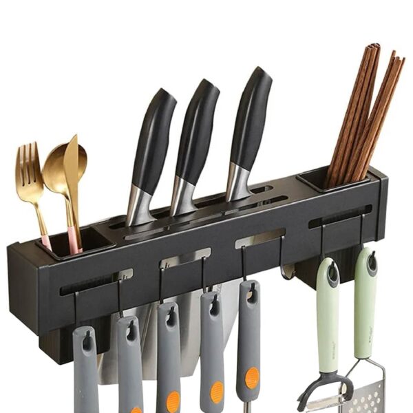 Organizador de Cuchillos y Utensilios Metalico