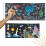 Papel Mágico Negro 30cm x 2mt