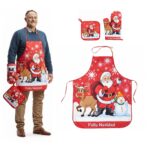 Set Delantal x3 Navideño - Imagen 4