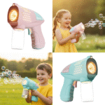 Pistola de Burbujas QW027 infantil de Pilas