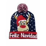 Gorro Navideño Con luces - Imagen 4